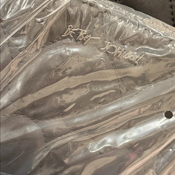 Betsey Johnson | Black Quilted Heart Tote Bag - Picture 2 of 10